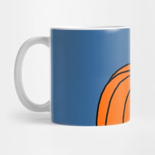 Cute Mini Elephant in the Pumpkin Patch Mug